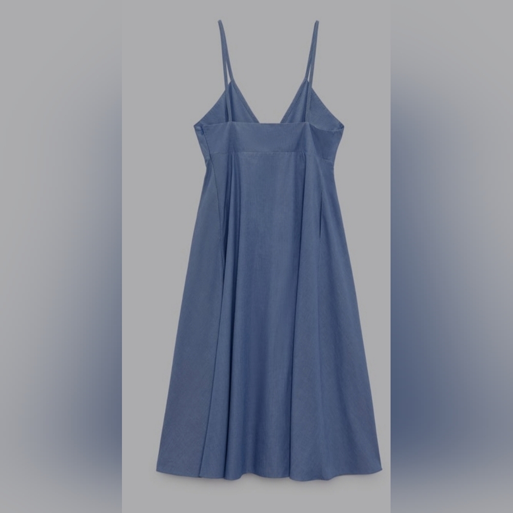 ZARA blue dress size s - Picture 3 of 8